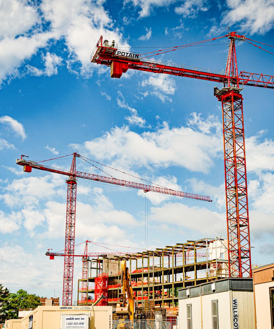 Construction on campus