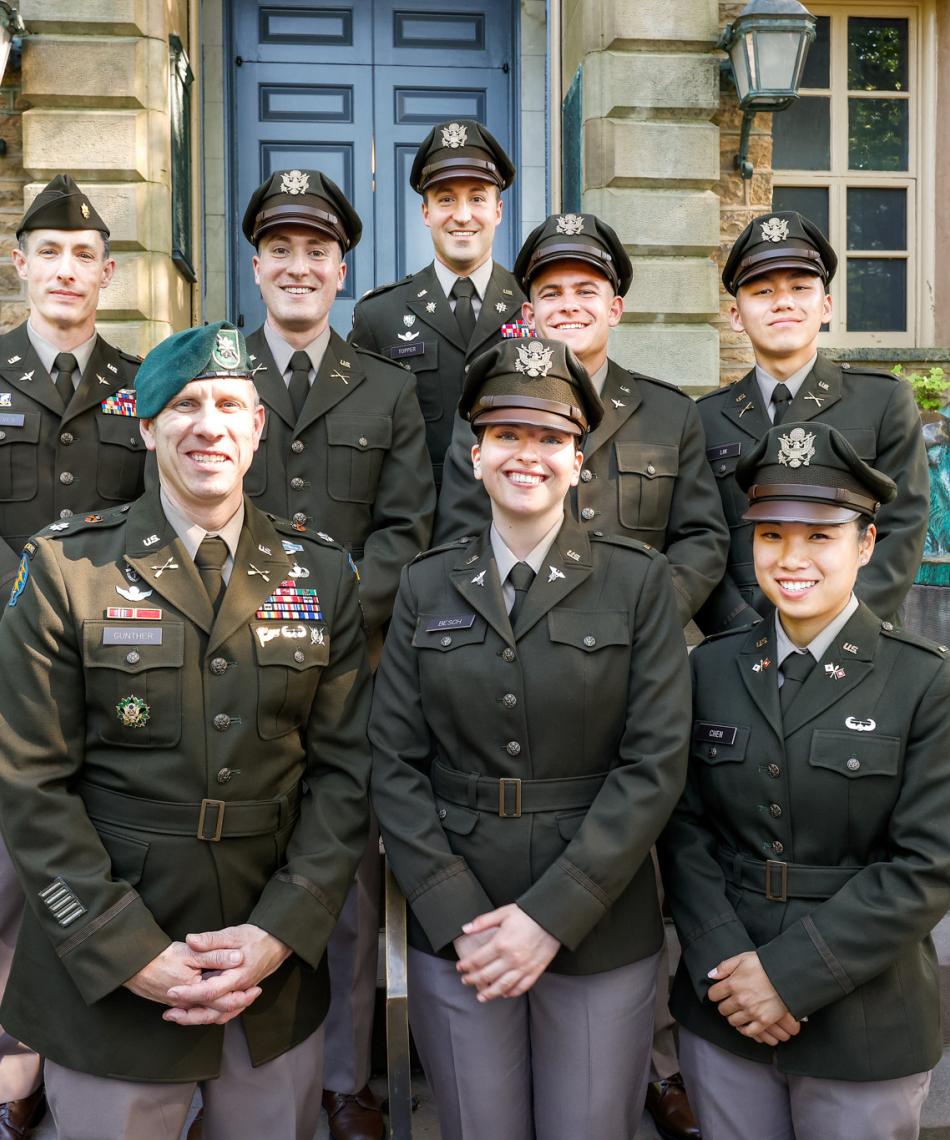 Princeton Army at the Commissioning Ceremony