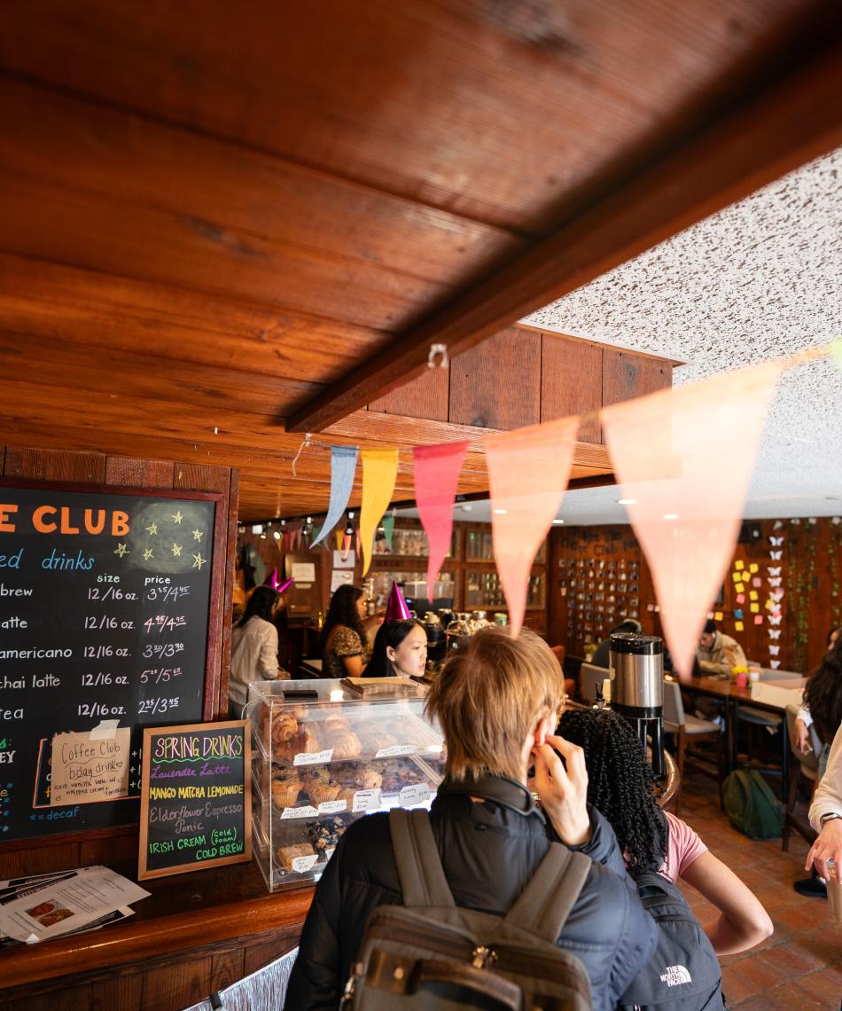 Coffee Club Menu and cafe