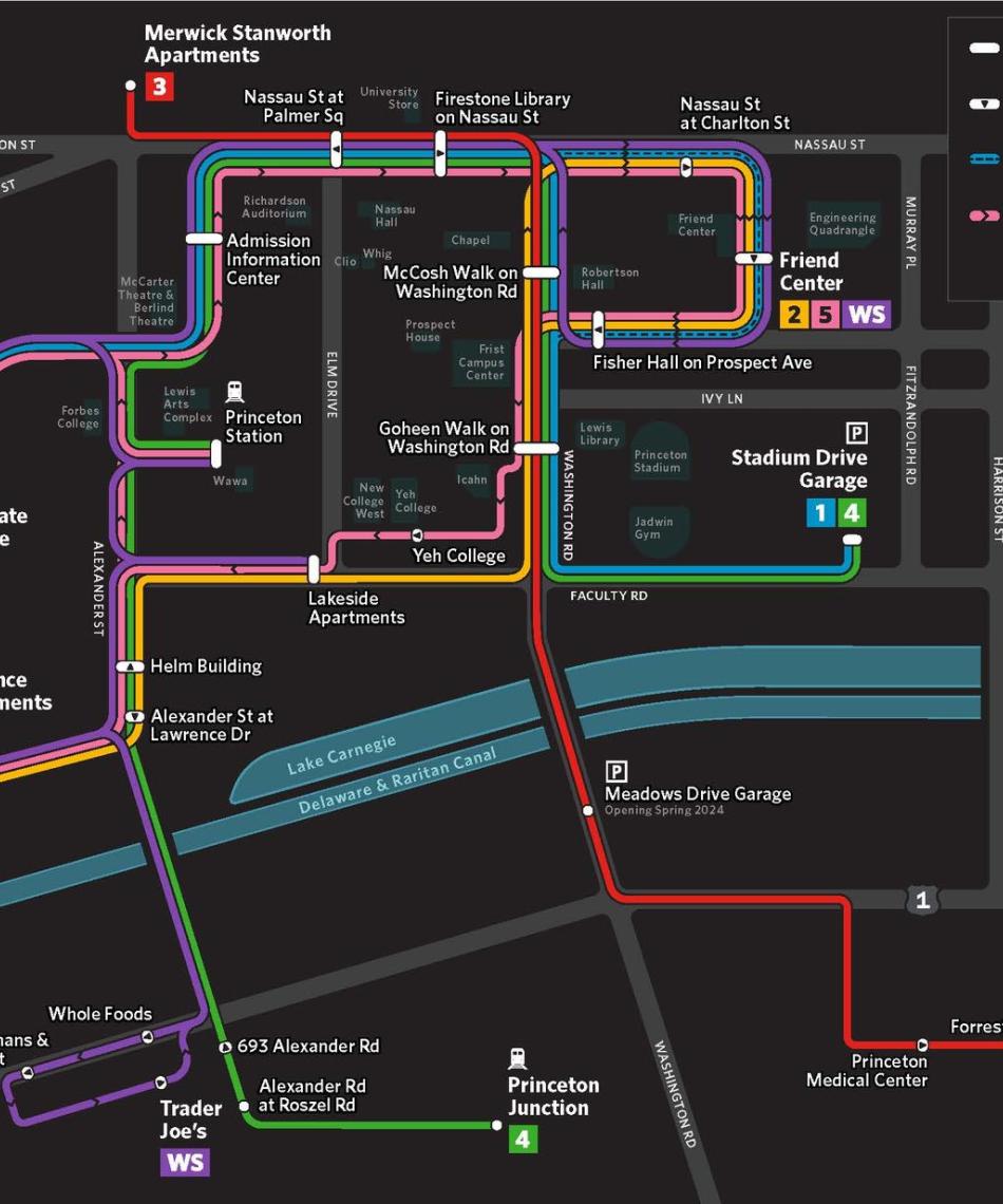 Transit route