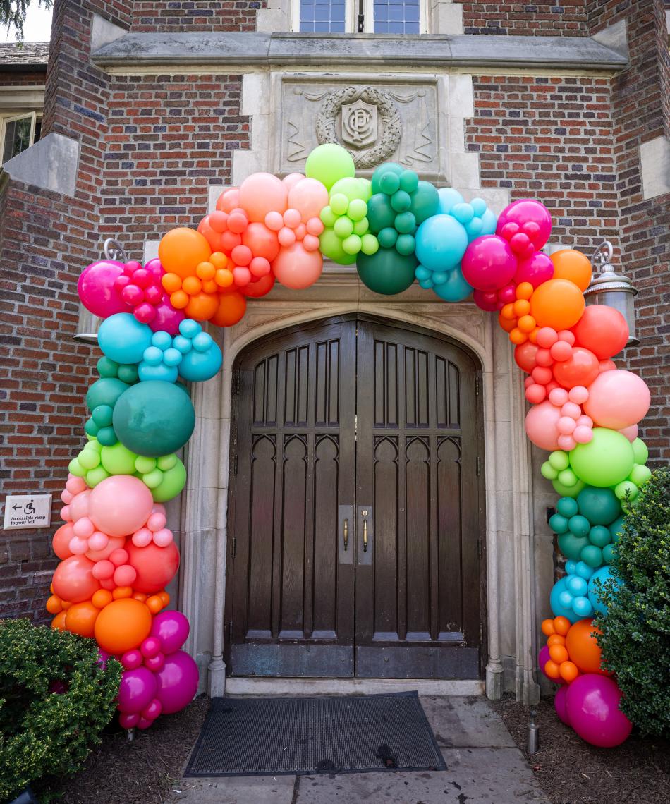 Front door to campus club