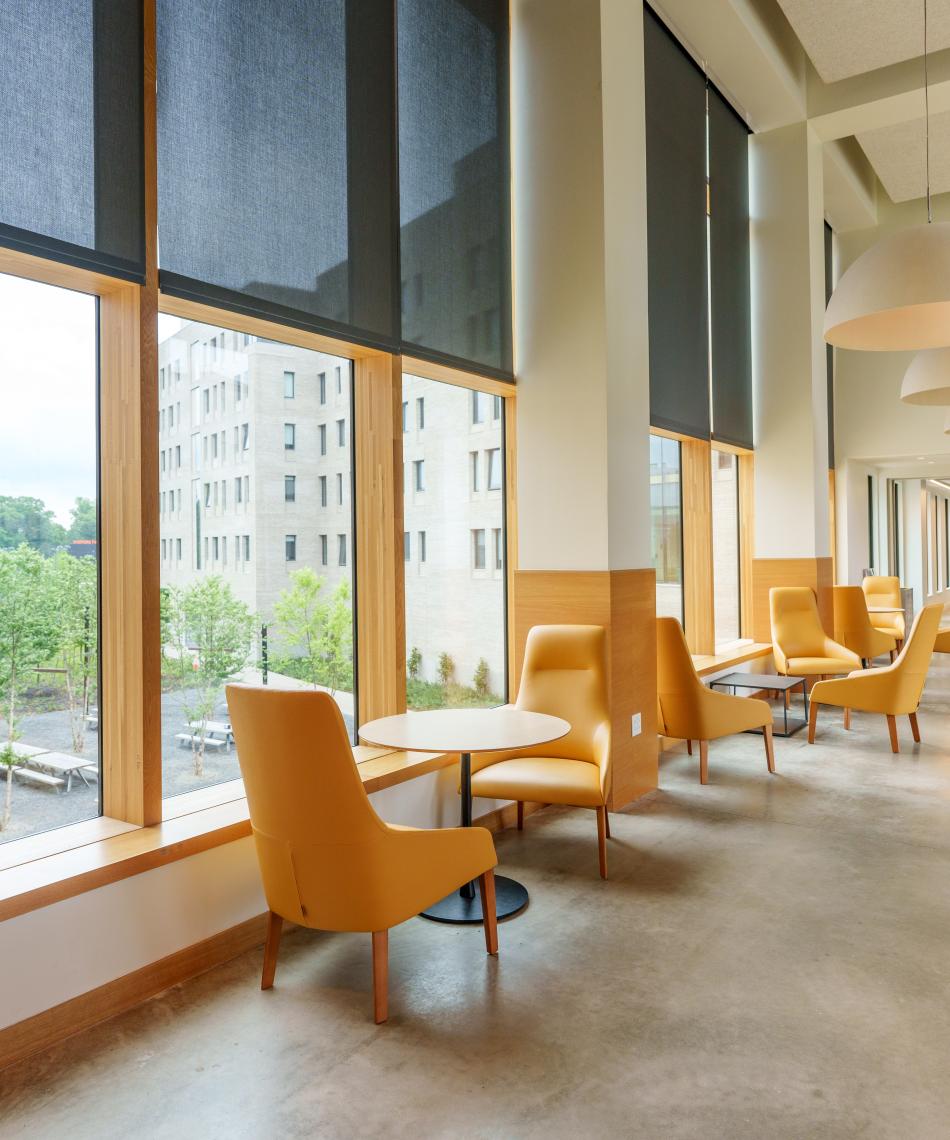 Seating on campus