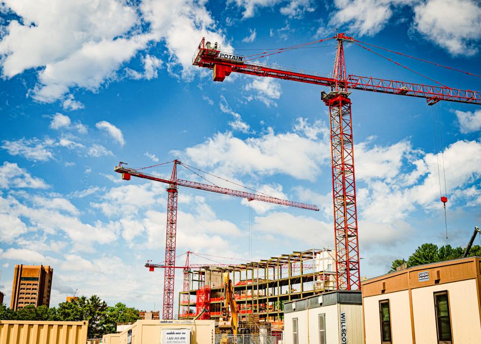 Construction on campus
