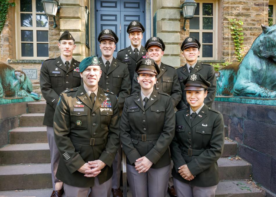 Princeton Army at the Commissioning Ceremony