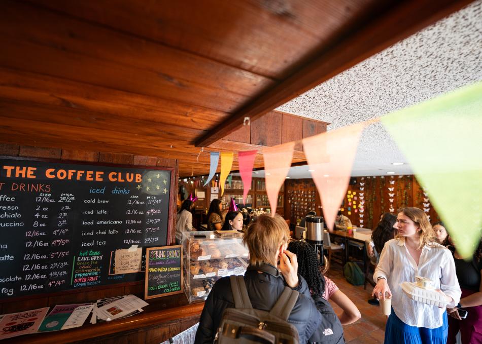 Coffee Club Menu and cafe