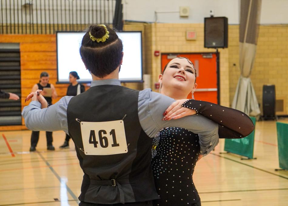 Ballroom dancing sport club competition