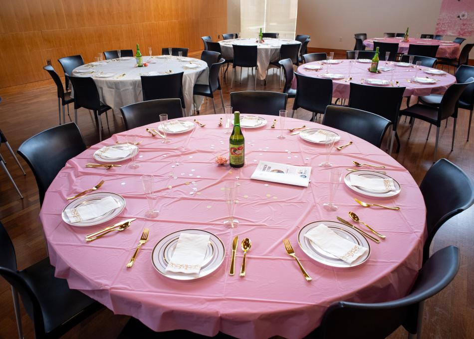 Table set up 
