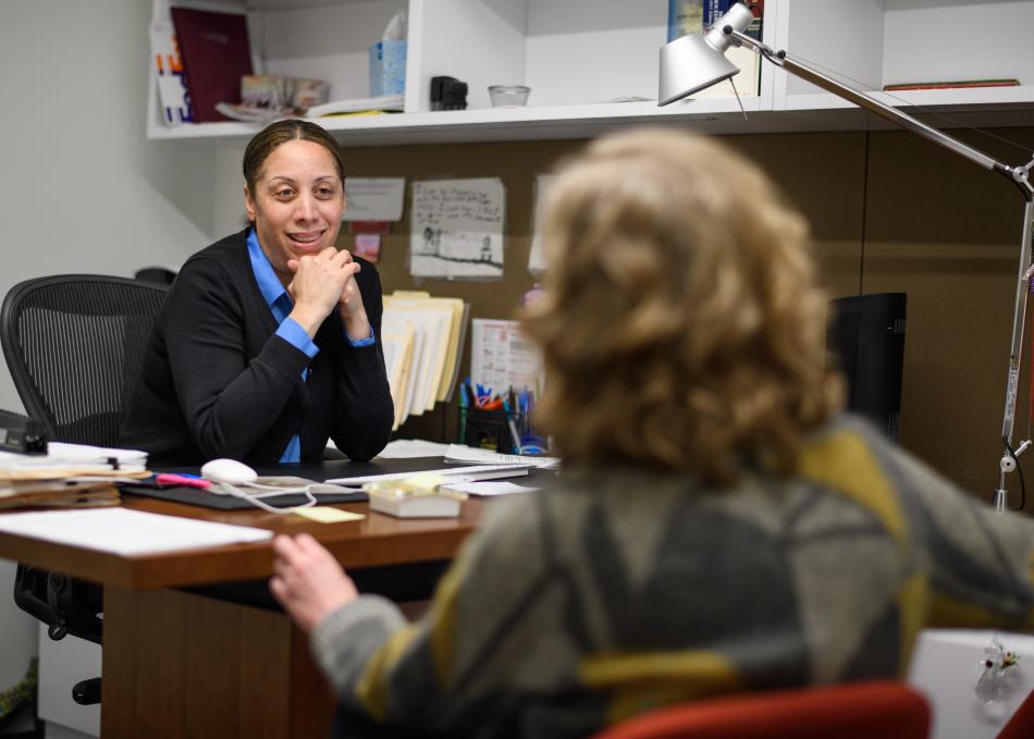 Staff advising