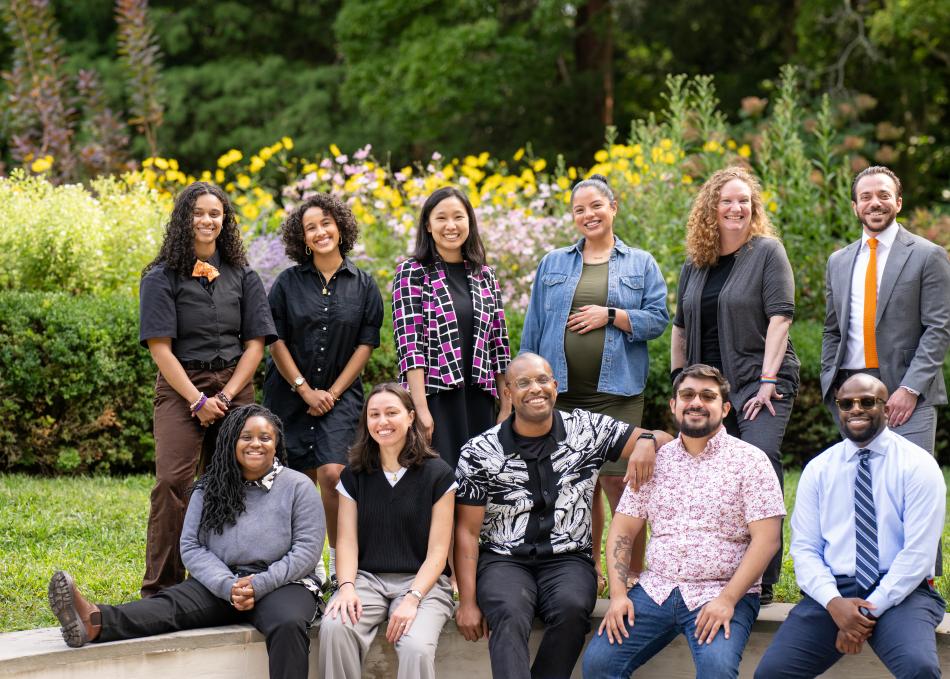 staff smiling