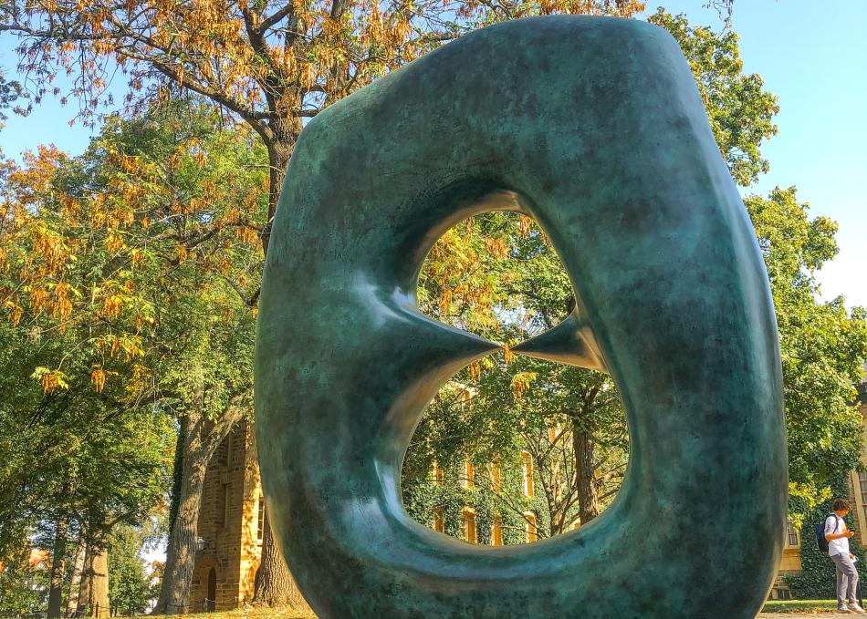 Oval with Points Sculpture